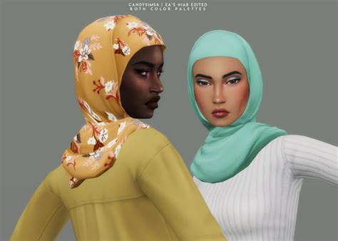 Hijab Retextured From Candy Sims 4 Sims 4 Downloads
