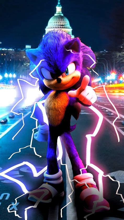 Sonic The Hedgehog Poster 2020 Sonic The Movie Hedgehog Movie