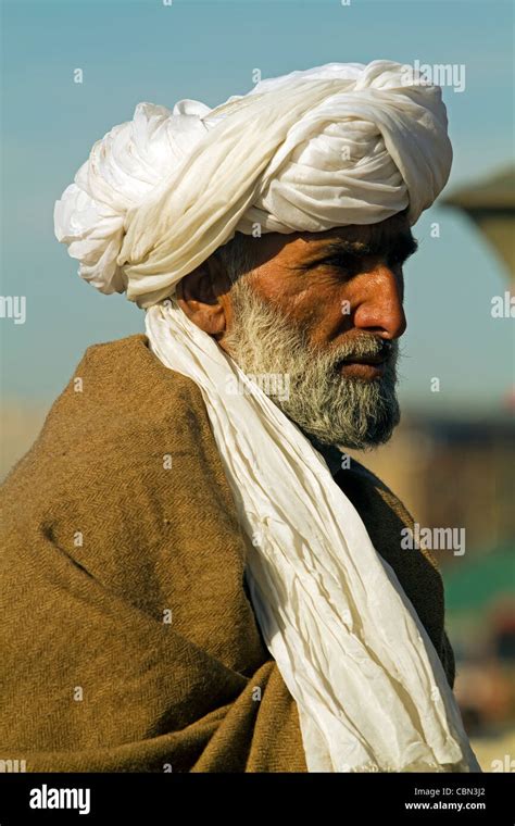 Portrait Of Pashtun Man In Kabul Afghanistan Stock Photo Alamy