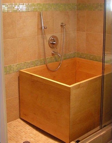 Sure, you could put them in the same room, but a more striking choice places the bathtub inside the actual shower. A Maple Ofuro designed for a walk-in shower space. The tub ...