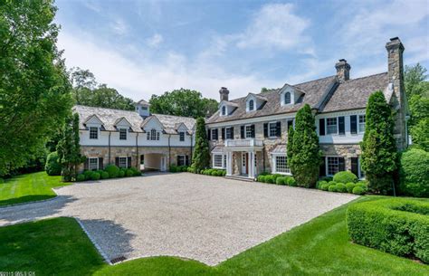 78 Million Georgian Colonial Mansion In Greenwich Ct Colonial