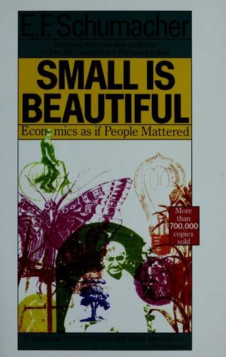 Small Is Beautiful By E F Schumacher Open Library