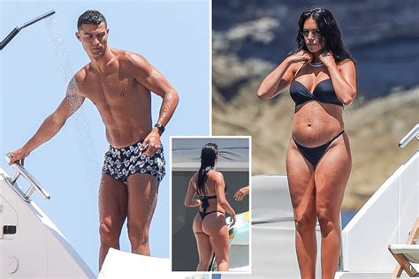 Georgina Rodriguez Sizzles In Black Bikini Alongside Man Utd Star