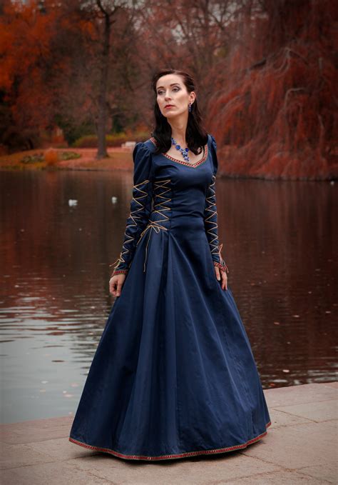 Medieval Blue Dress Ubicaciondepersonascdmxgobmx