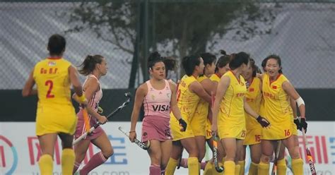 las leonas sumaron su tercera derrota al hilo en el champions trophy de china