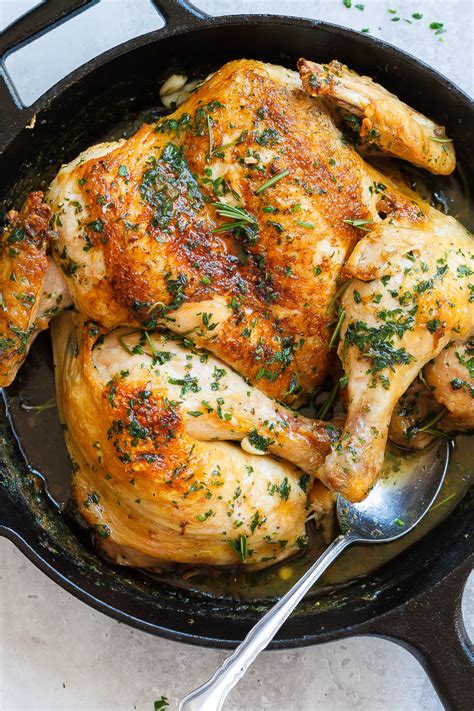 Not only do you save money by cutting up a whole chicken yourself, but you also get the backbone to make stock. Roasted Lemon Garlic Butter SpatchCock Chicken Recipe — Eatwell101