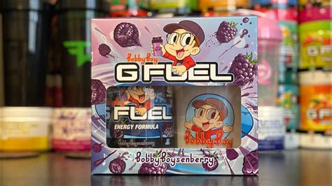 Gfuels “bobby Boysenberry” Flavor Review Youtube