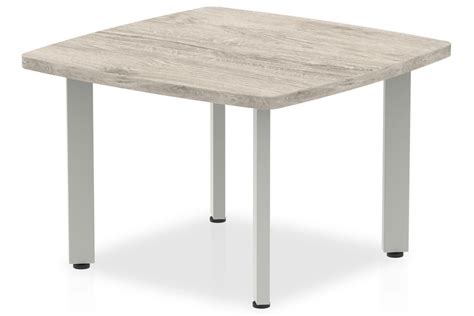 The cheapest offer starts at £40. Grey Oak 600mm Coffee Table With 4 Silver Coated Legs ...