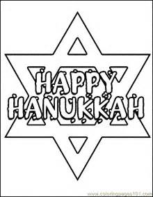 Hanukkah Coloring Page 01 Coloring Page for Kids - Free Holidays