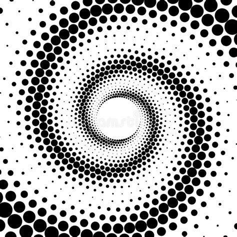 Halftone Dots Circle Stock Vector Illustration Of Decoration 121069935