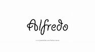 Alfredo Name Tattoo Designs | Name tattoo designs, Name tattoo, Tattoo ...
