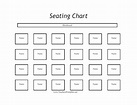Free Classroom Seating Chart Template - PRINTABLE TEMPLATES