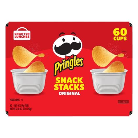 Pringles Crisps Snack Stacks Original 402oz