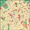 Milano centro mapa - Milán, italia centro da cidade mapa (Lombardía ...