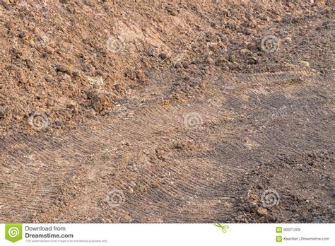 Surface Of Pile Of Loamy Soil Stock Image Image Of Garden Field