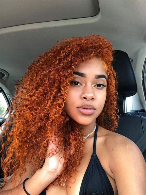 Here we give you 60 gorgeous ginger copper hair colors… Pin by J A M I E on Pelo rizado in 2020 | Dyed natural ...