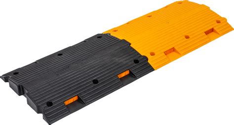 Black And Yellow Plastic Speed Bump For Road Safety At Best Price In