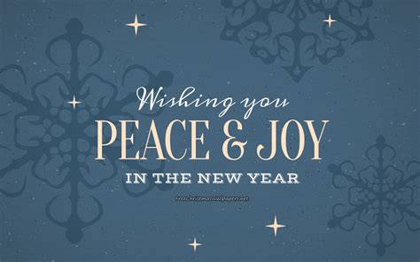 Wishing You Peace And Joy In New Year 1920x1200 Wallpaper