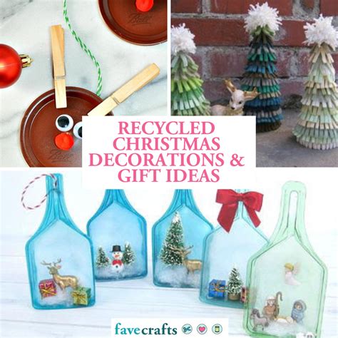 29 Recycled Christmas Crafts