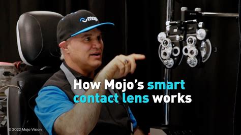 how mojo s smart contact lens works youtube