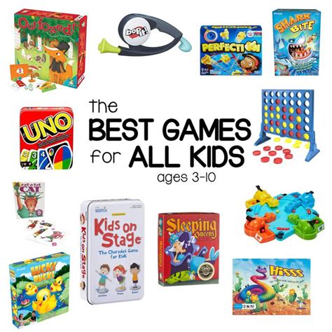 20 Best Board Games For Kids Of All Ages Busy Toddler Charades