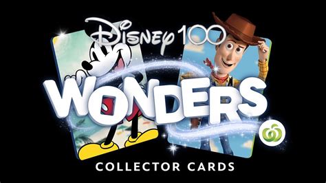 Woolworths Disney 100 Wonders Collector Cards Disney Pixar Marvel