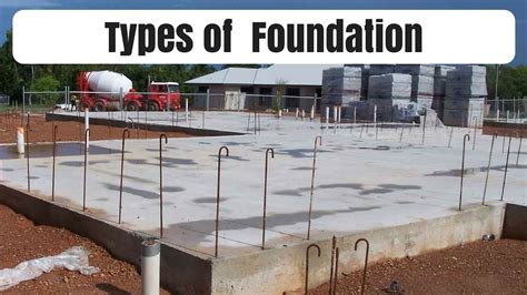 Types Of Foundation Types Of Foundation In Buildings Youtube