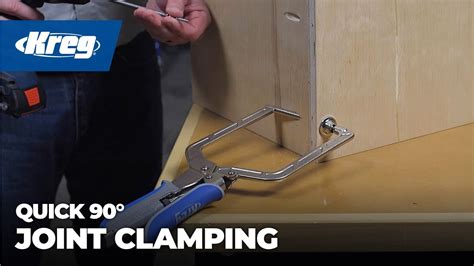 Quick 90° Joint Clamping With The Kreg Right Angle Clamp Great Clamp