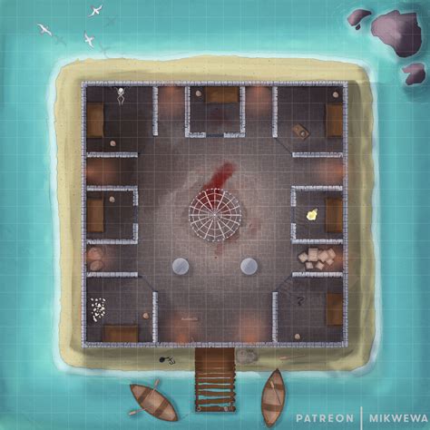 Dnd Prison Cell Map