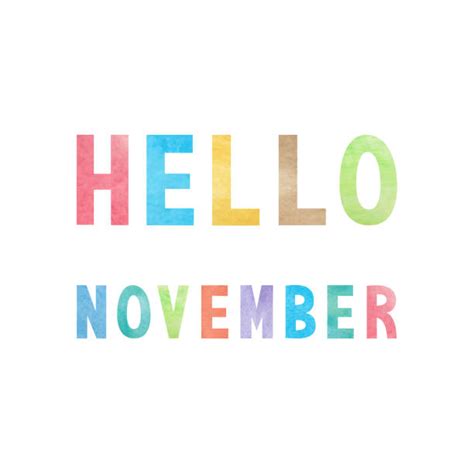Welcome November Illustrations Royalty Free Vector Graphics And Clip Art