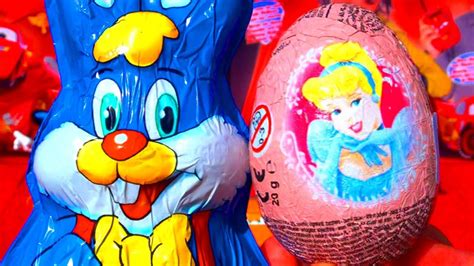 2 Toy Surprises Disney Princess Surprise Egg Unboxing And Kinder Surprise