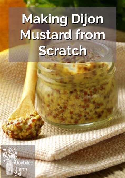 Making Dijon Mustard From Scratch