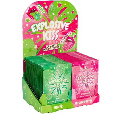 Secret Play Explosive Candy Display 48 Units Sex Candies