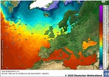 Aktuelle Wassertemperaturen in Europa und der Welt