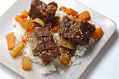 Korean Oven Braised Short Ribs