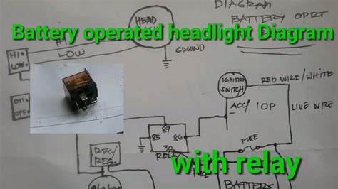 The battery matches with most harley style battery operated motorcycle ride on; Simple Motorcycle Headlight Wiring Diagram - Headlight Section Of The Simplified Wiring Diagram ...