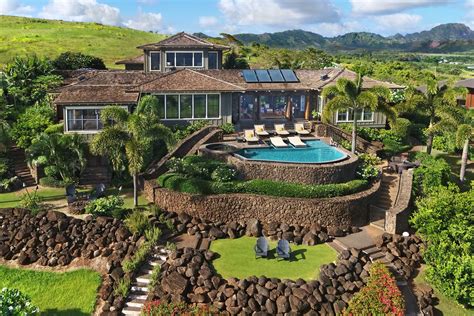 Exquisite Custom Home In Koloa Hawaii Luxury Homes Mansions For