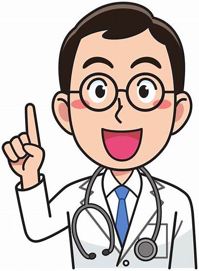 Doctor Clipart Clip Cartoon Dokter Talking Medicine
