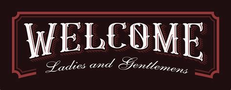 Vintage lettering illustration of Welcome. 539121 Vector Art at Vecteezy