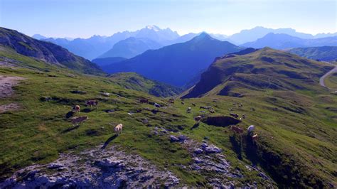 Dolomites Mountains Italy Dronestagram
