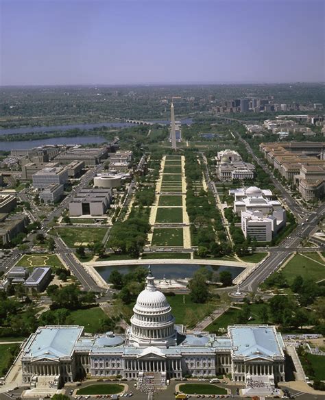 Mall Aerial From Capitol National Mall Coalition