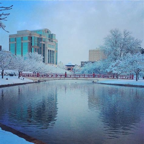 This Is A Photo Of Beautiful Downtown Huntsville Al Taken In February