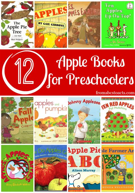 12 Fun Apple Books For Preschoolers From Abcs To Acts