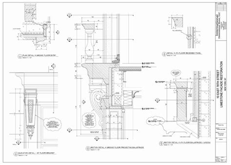 Shop Drawings And Setting Drawings Stone Details