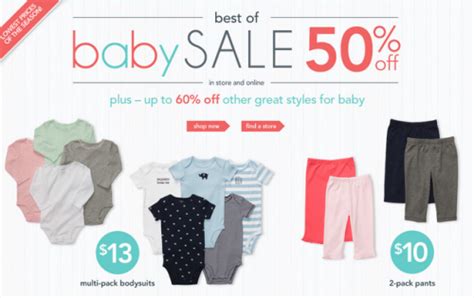Carters 50 Off Baby Sale And More My Frugal Adventures