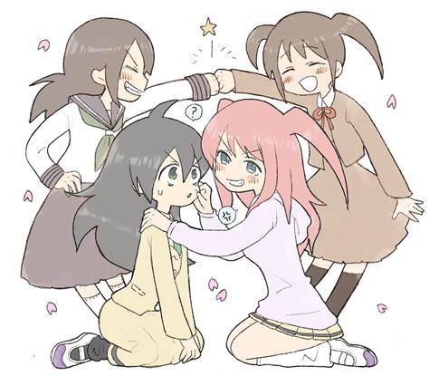 Safebooru Kuroki Tomoko Nemoto Hina Older Twintails Watashi Ga Motenai No Wa Dou Kangaetemo