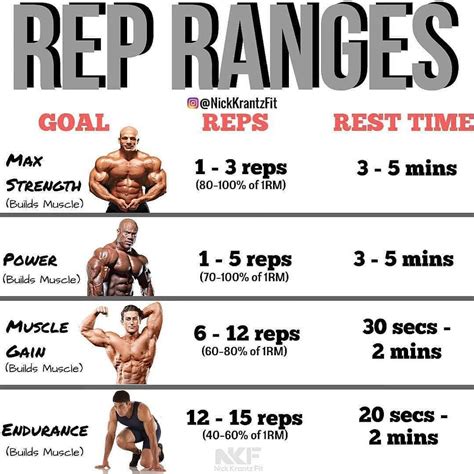 High reps, medium reps, low reps—each approach has been touted as an ideal way to build muscle. REP RANGES - Gain Mass And Strength with Cluster Sets ...