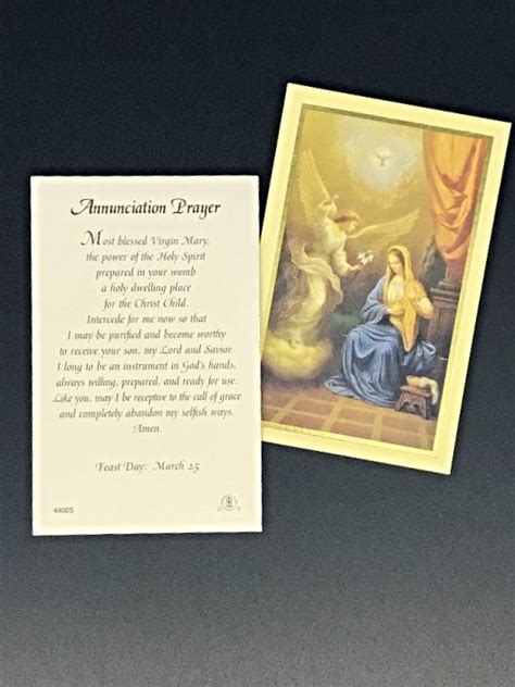 Prayer For The Annunciation 100pk