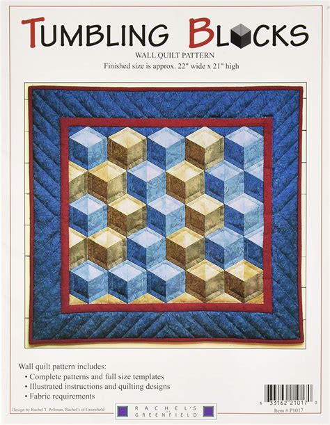 Quilts Tumbling Blocks Patterns Free Quilt Patterns