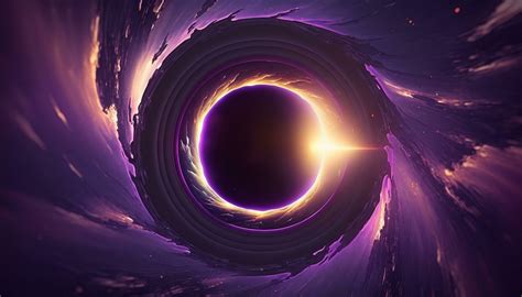 Cosmic Gateway A Portal To Another Dimension Through A Black Holes